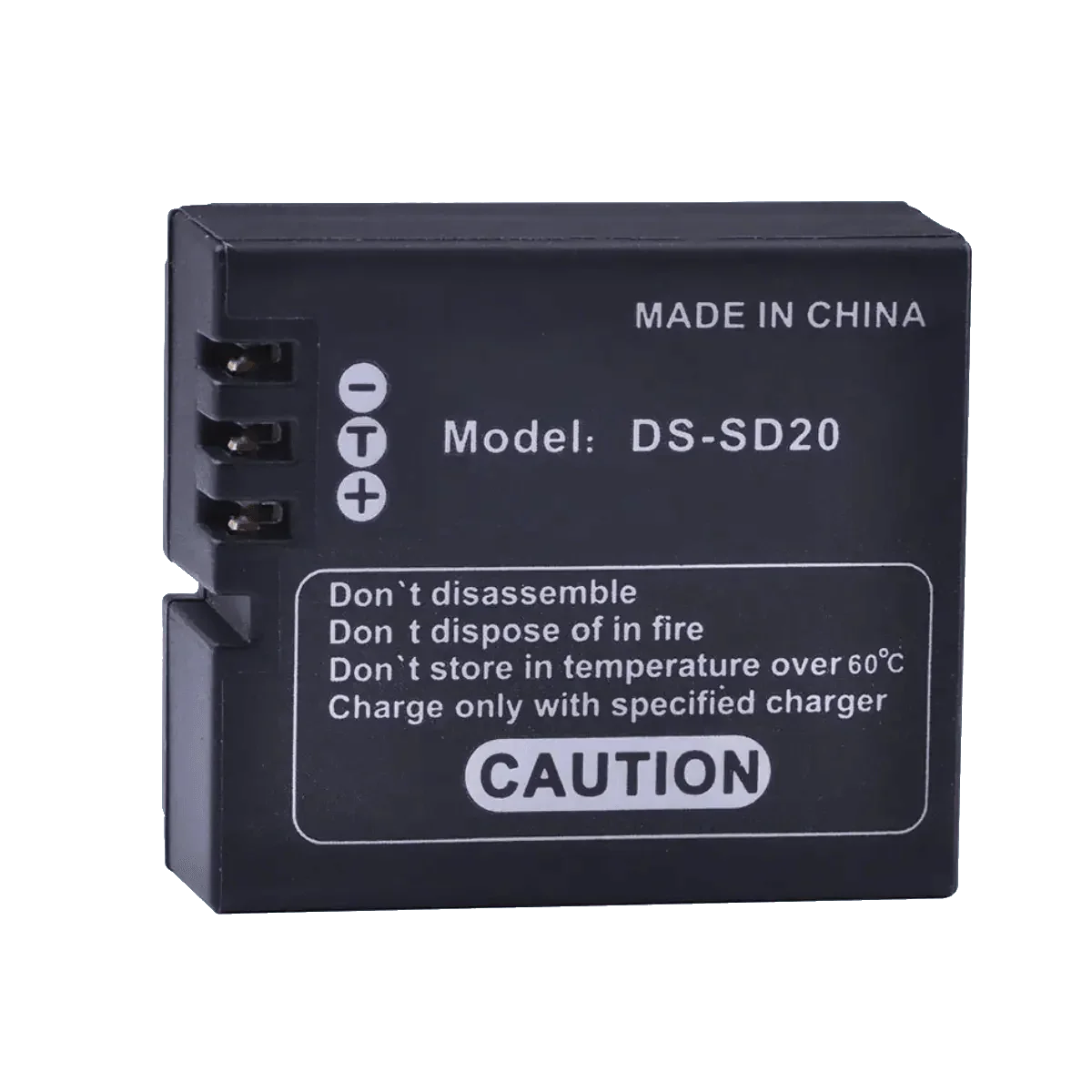 Batterie SD20 pour caméra AEE SD18, SD19, SD20, SD21, SD22, SD23