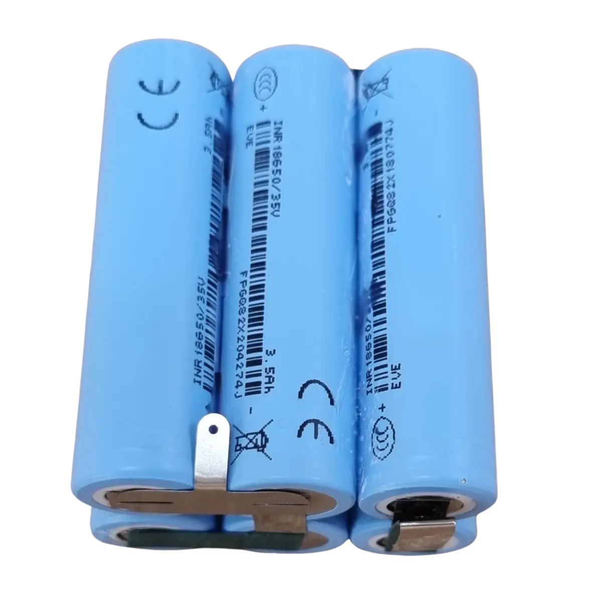 Batterie Li-ion 10.8V / 11.1V 7Ah 3S2P 6x18650
