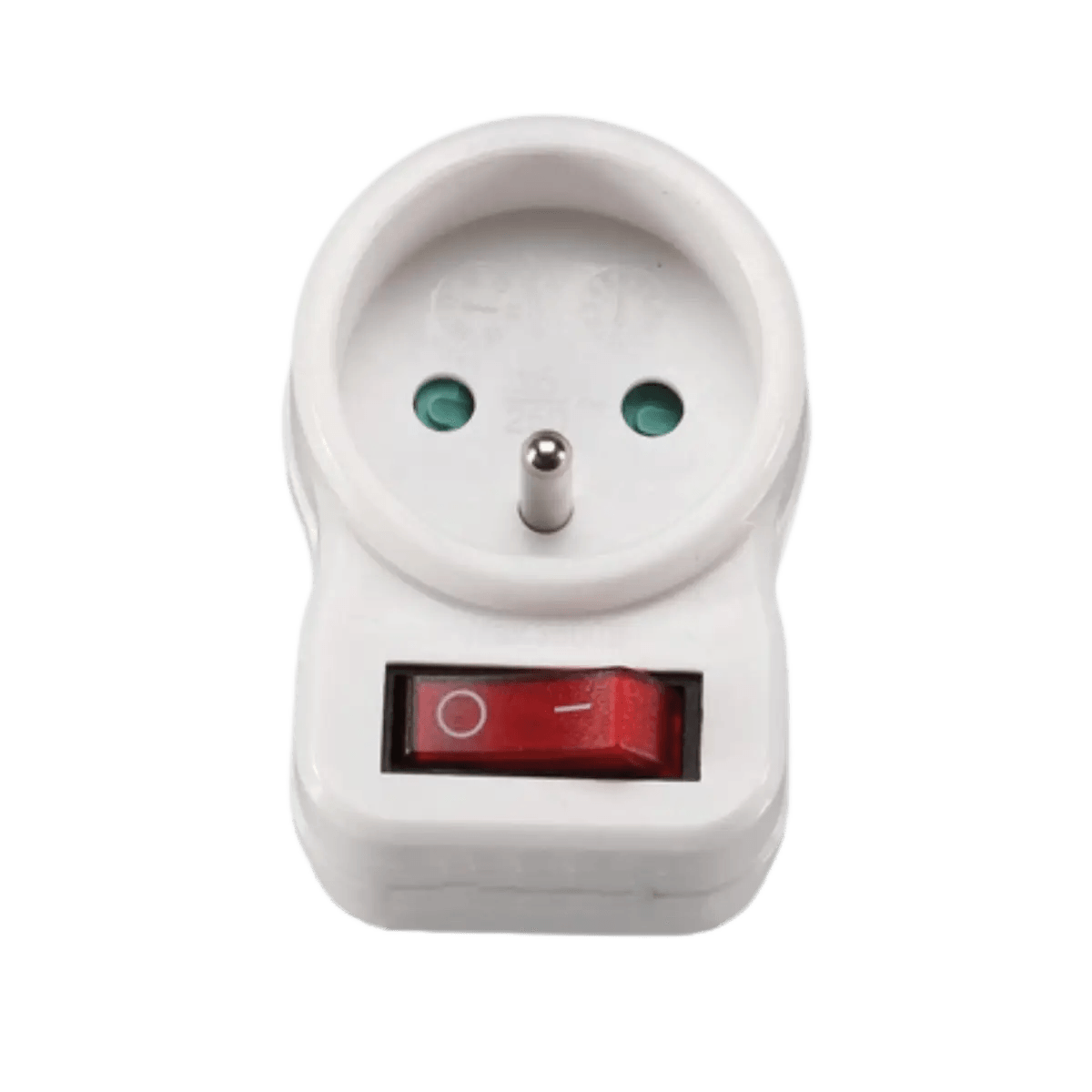 Prise intermédiaire avec interrupteur