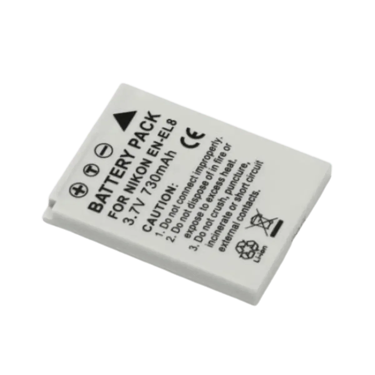 Batterie Nikon EN-EL8 compatible 3.7V 750mAh Li-ion