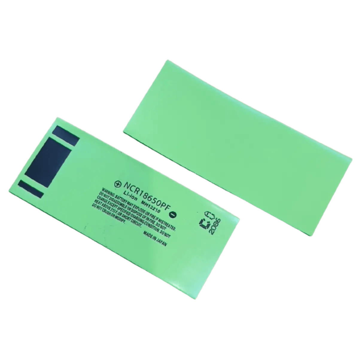 10x Gaine thermorétractable pour accu 18650