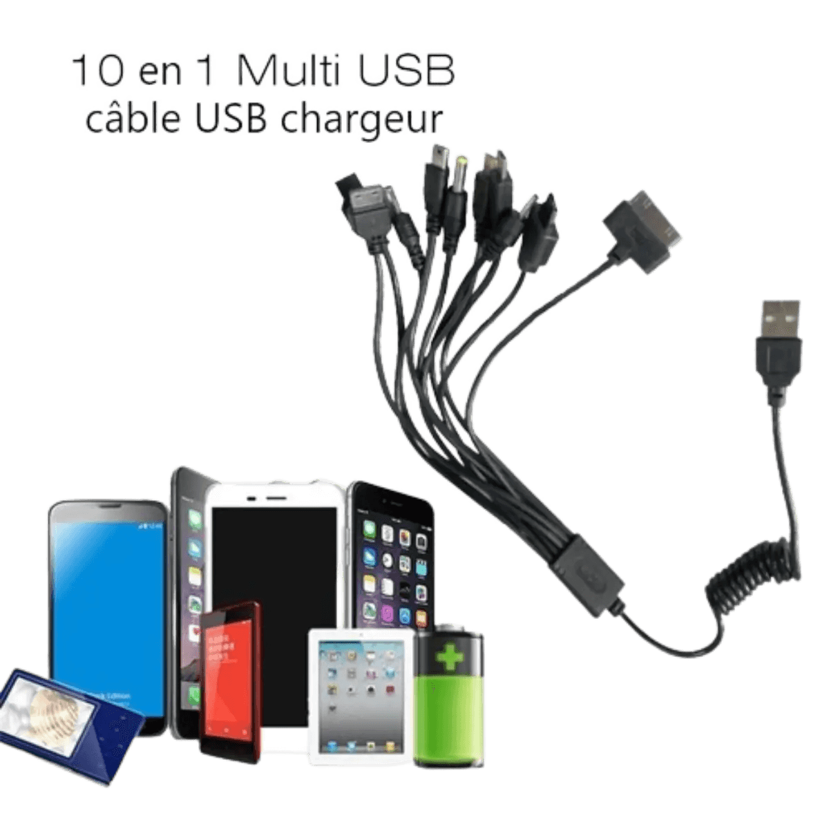 Cordons, câbles, adaptateurs pour téléphone fixe