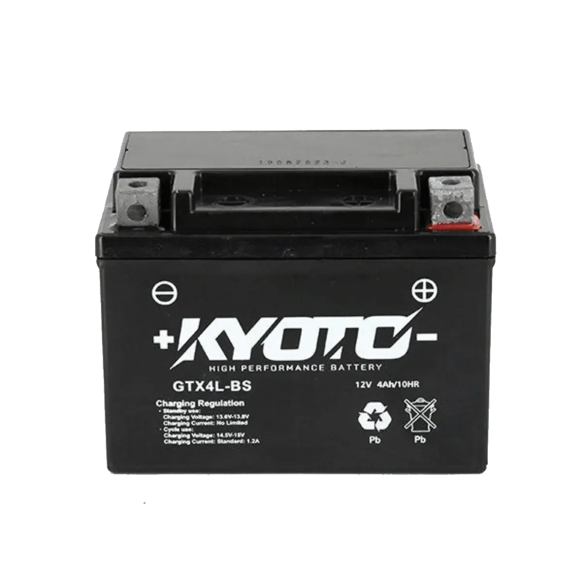Kyoto Batterie 12v GTX4L-BS SLA AGM Sans Entretien Prête à l'Emploi
