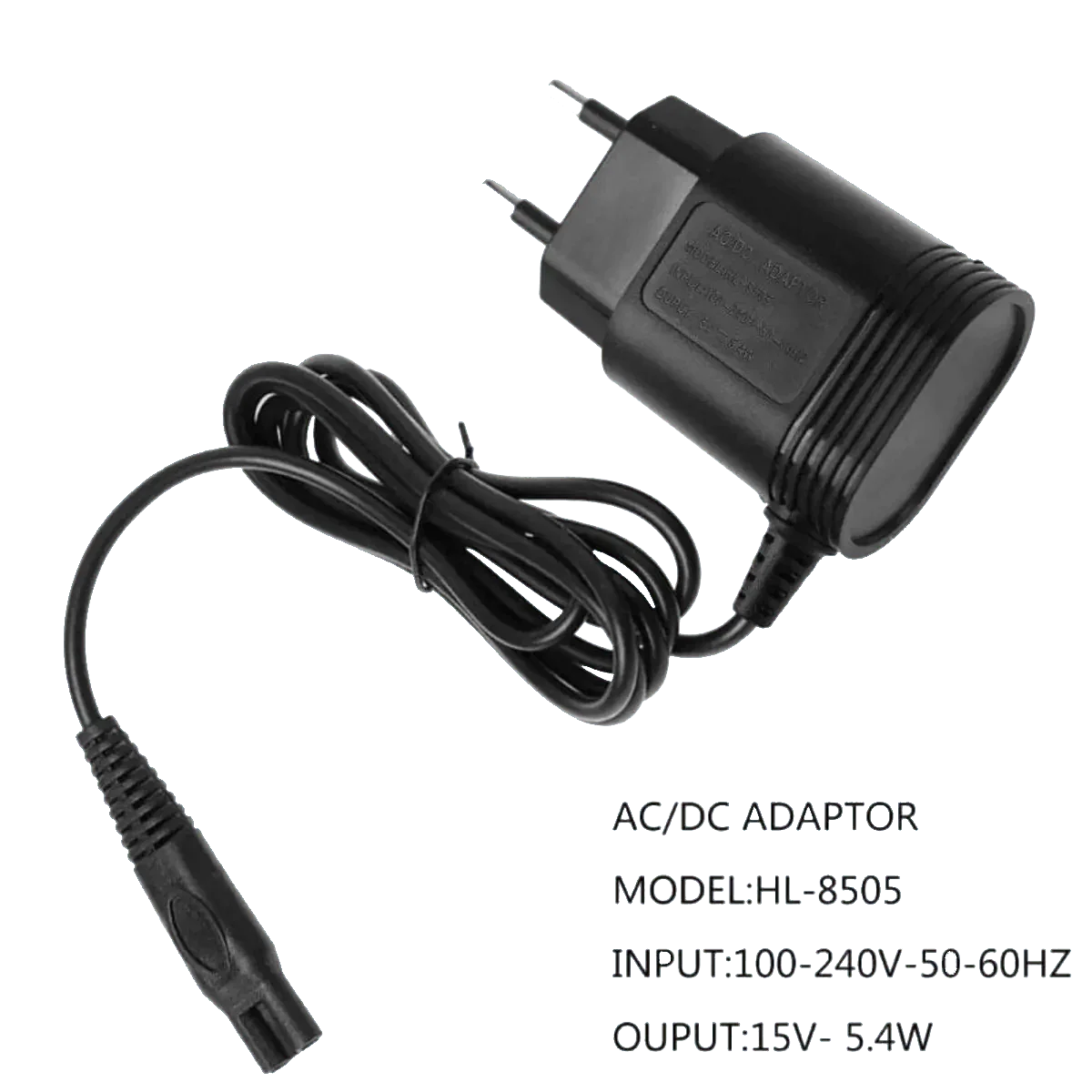 Chargeur secteur rasoir Philips HQ8505 15V 5.4W prise EU