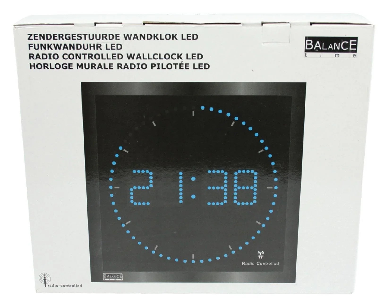 Horloge-murale-Numerique-Noir-a-Led-Accessoires-Energie-751 - Accessoires Energie