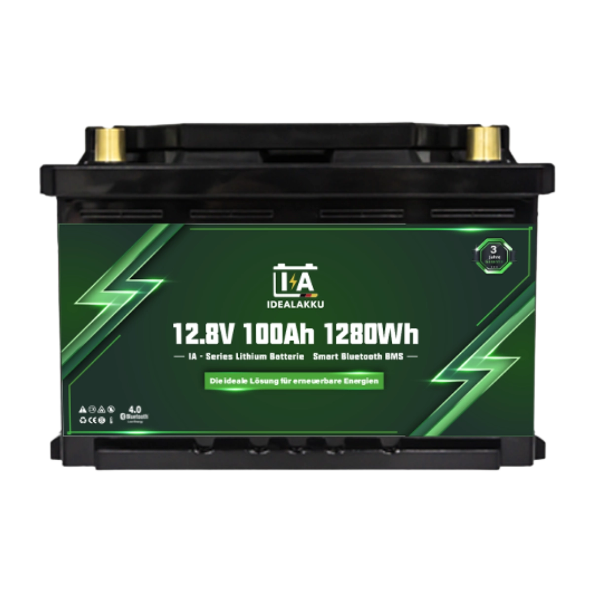Batterie Lithium 12.8V 100Ah – IDEALAKKU