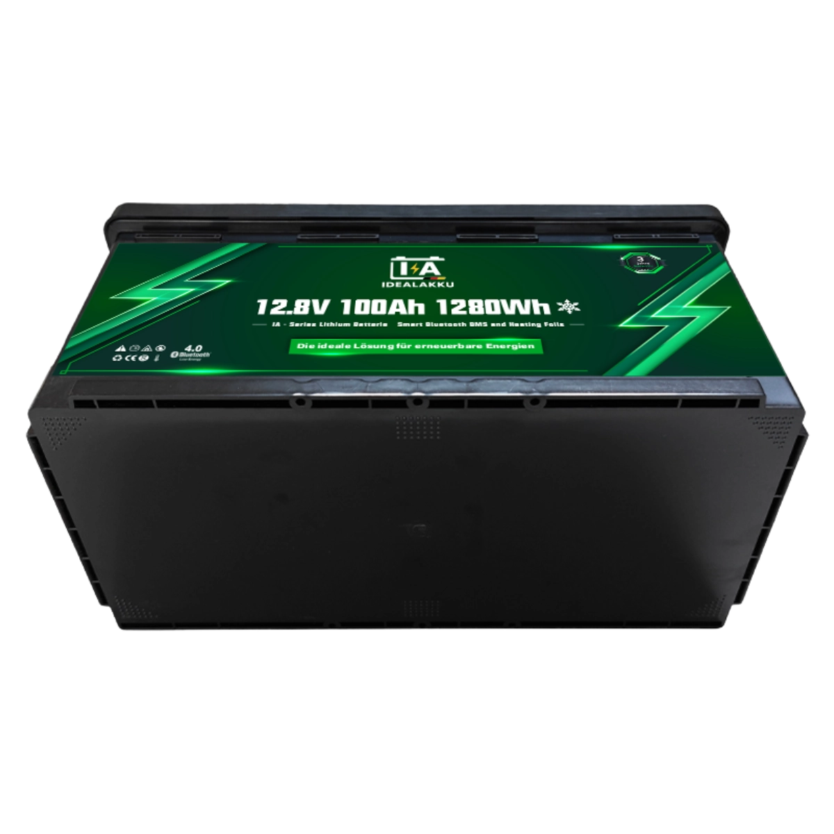 Batterie Lithium 12.8V 100Ah avec chauffage – IDEALAKKU