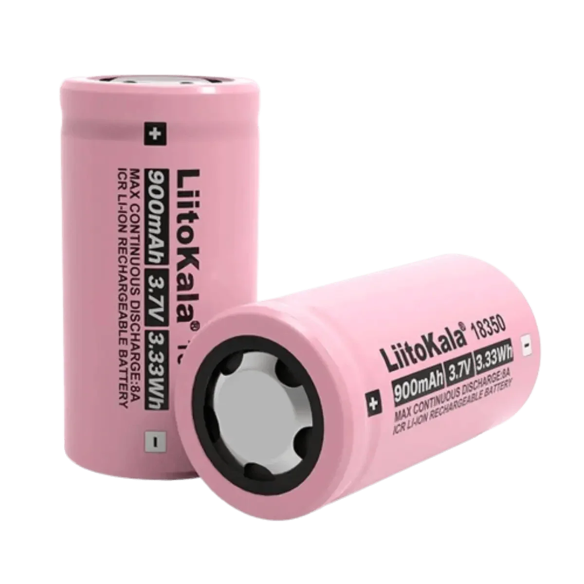 Batterie Lithium Rechargeable ICR 3.7v 18350 900mAh - 8A