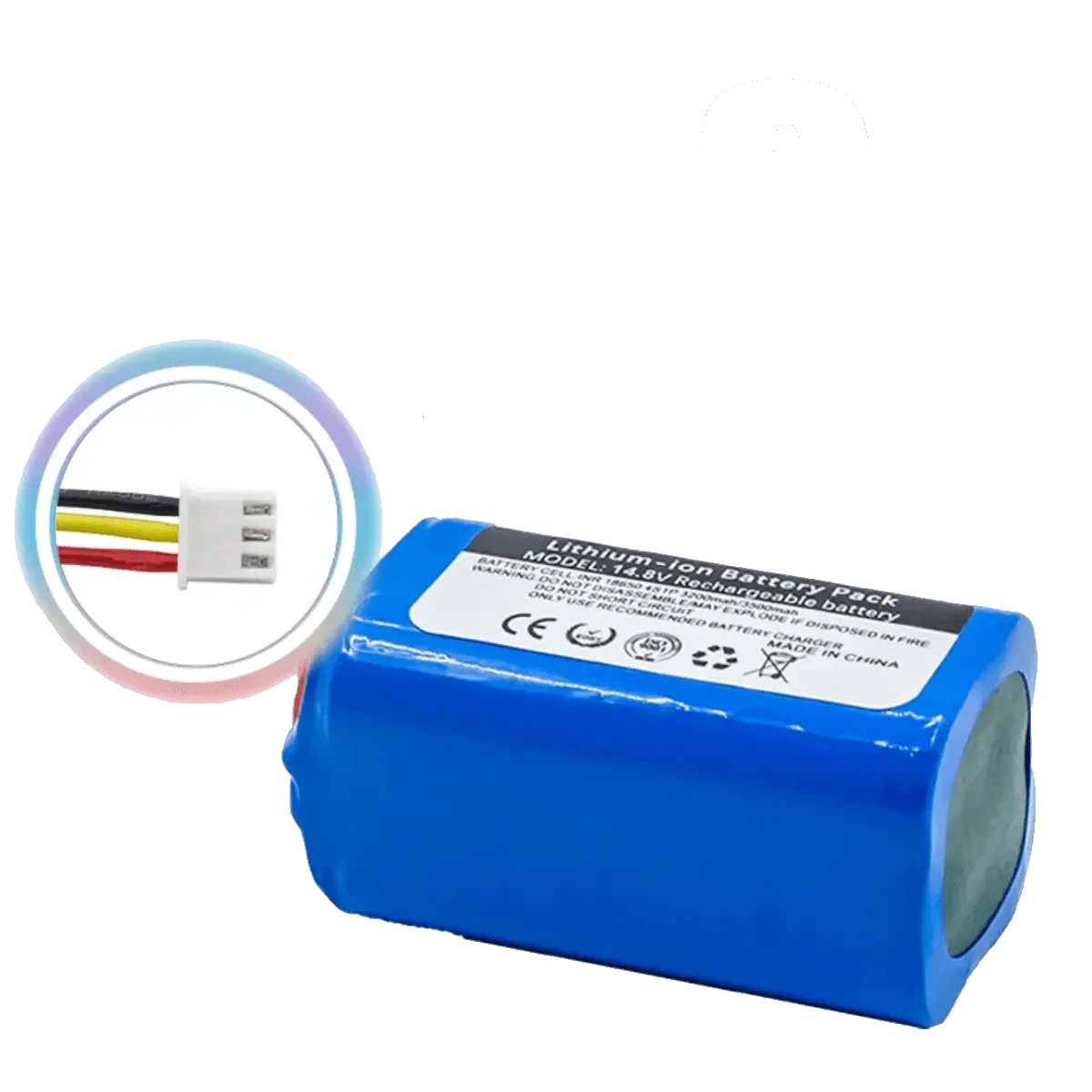 Batterie au lithium 14.8V 2600mAh pour aspirateur robot