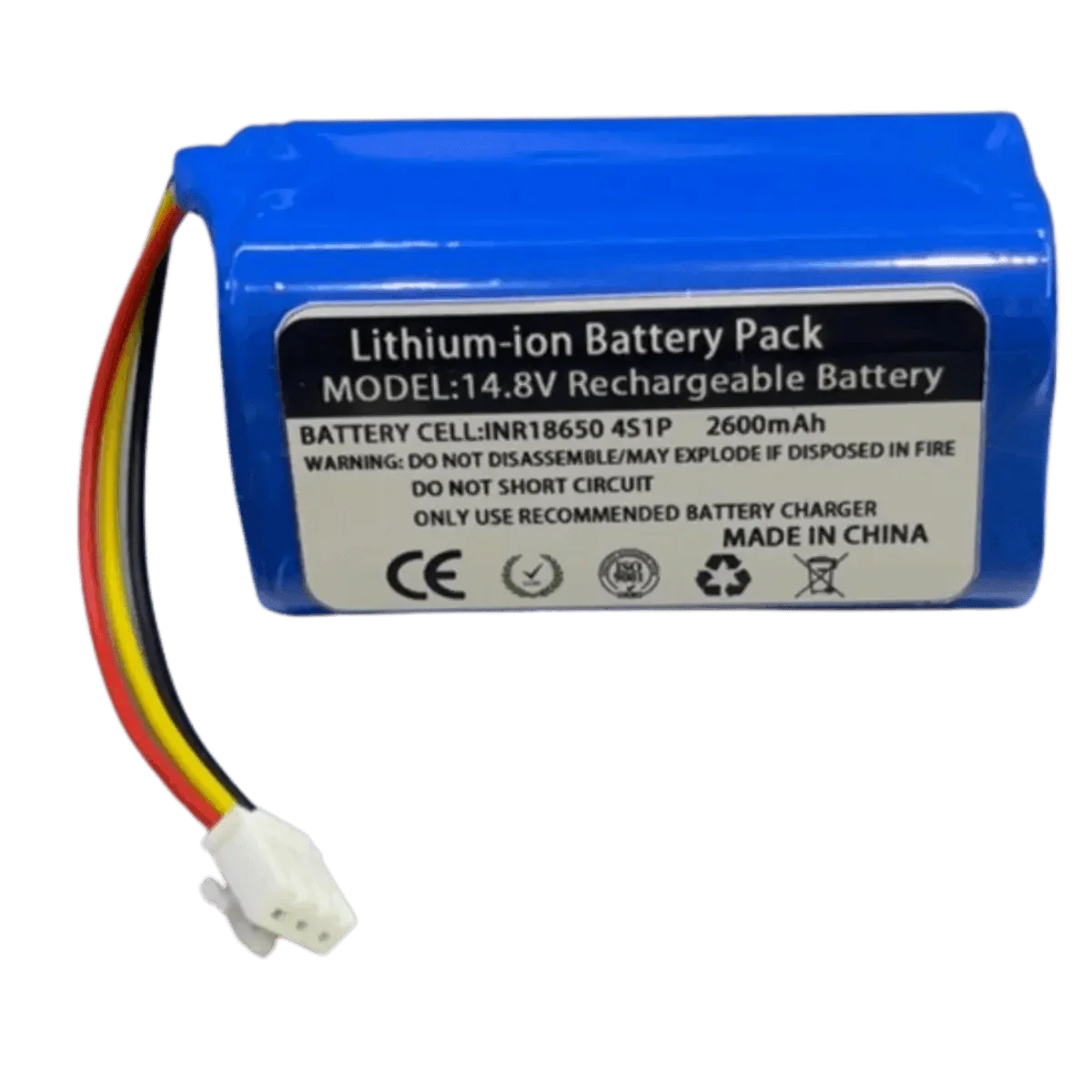 Batterie au lithium 14.8V 2600mAh pour aspirateur robot