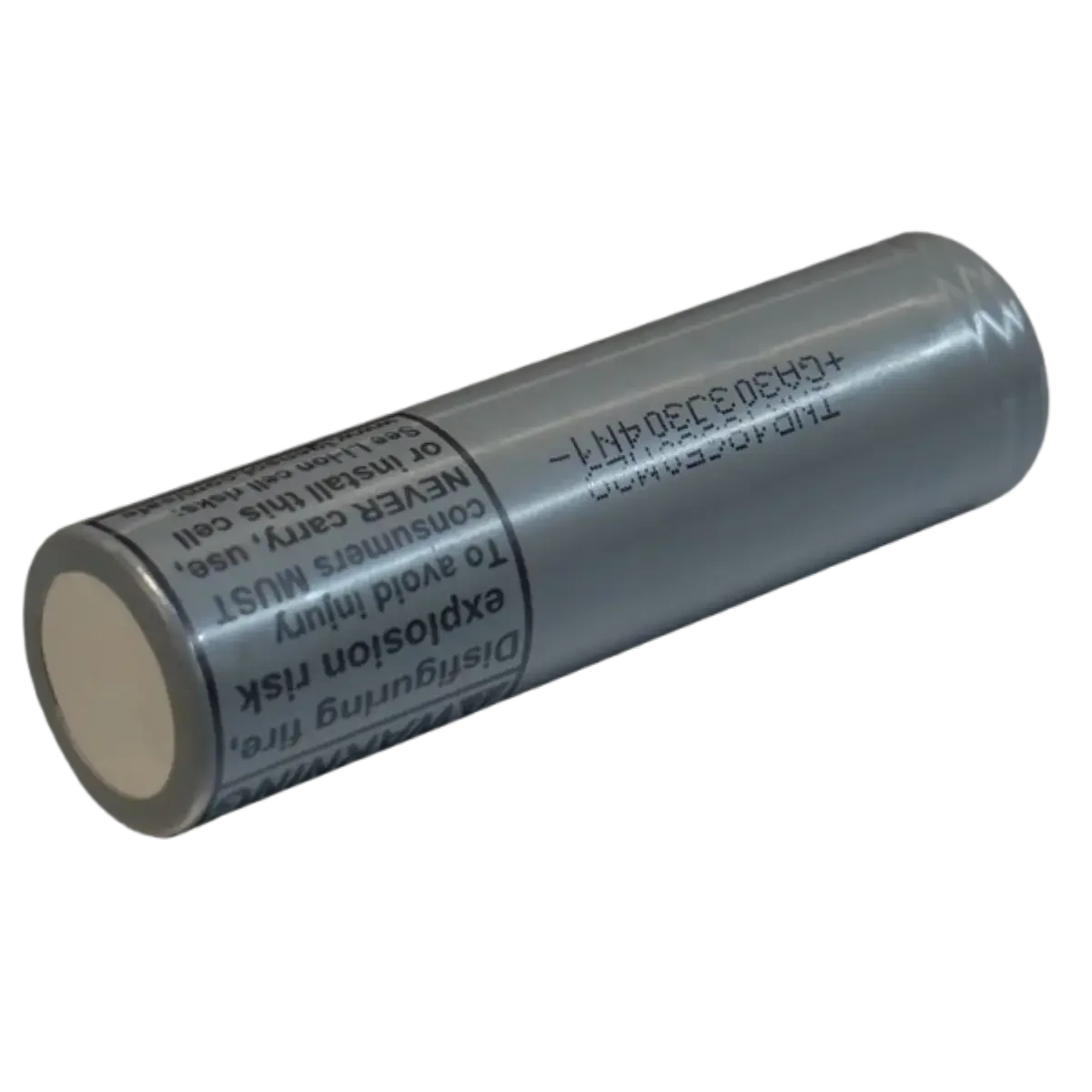 Batterie INR18650 Li-ion 3.6V 2850mAh 10A côté négatif