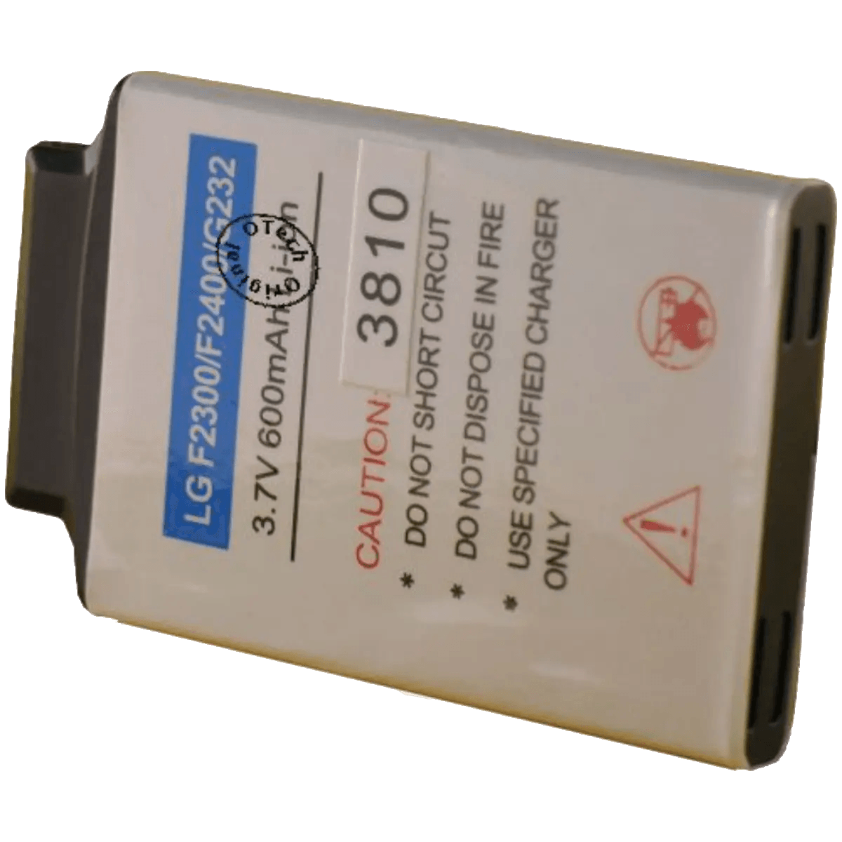 Batterie pour téléphone portable LG F2300, F2400, G232