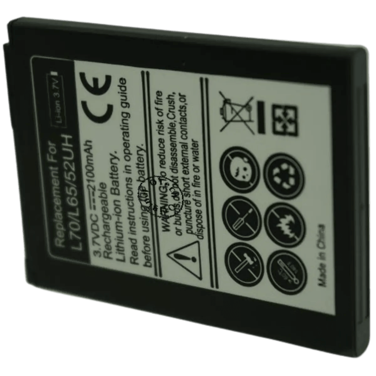Batterie pour téléphone portable LG D320, L65, L70, D280