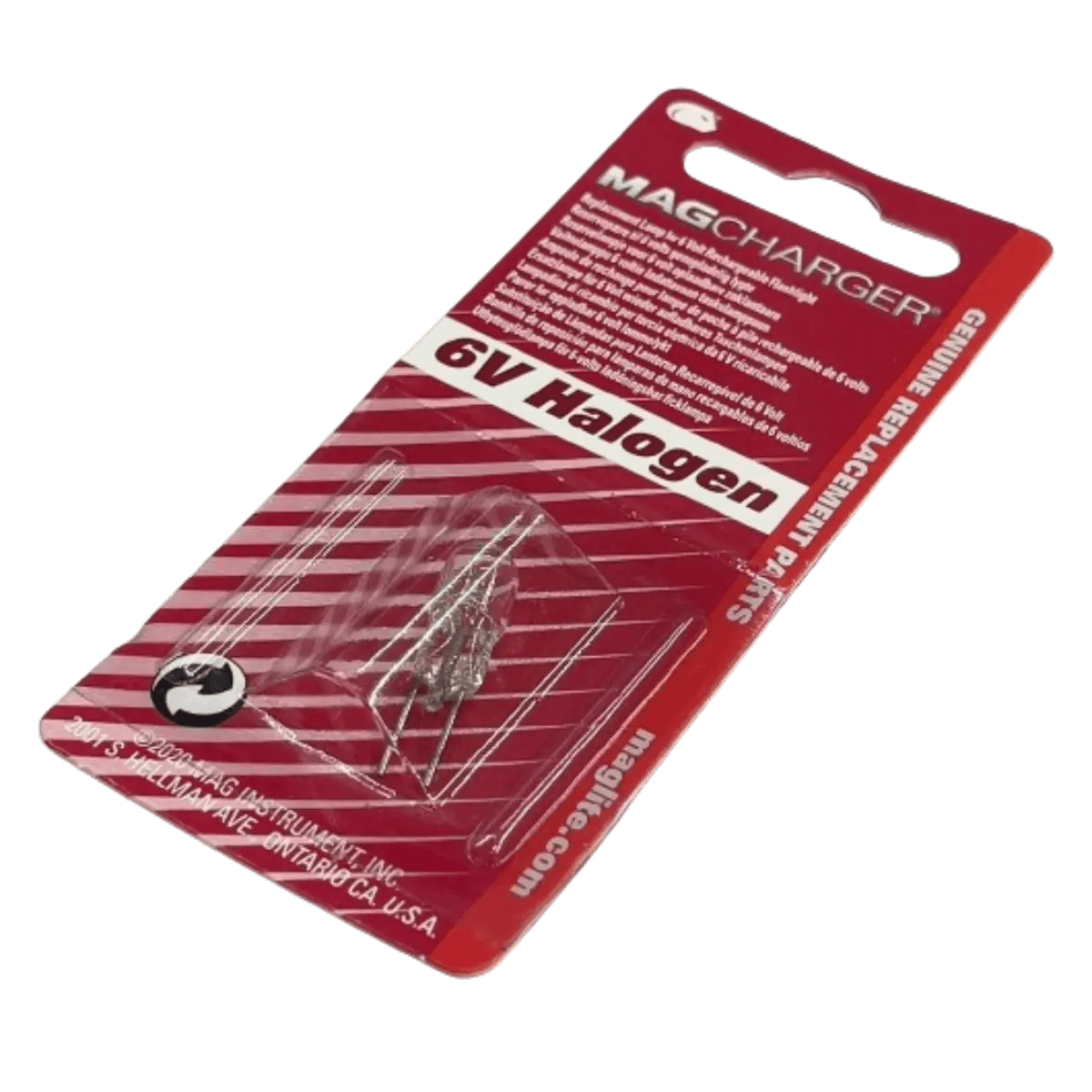 Ampoule halogène mag chargeur 6V