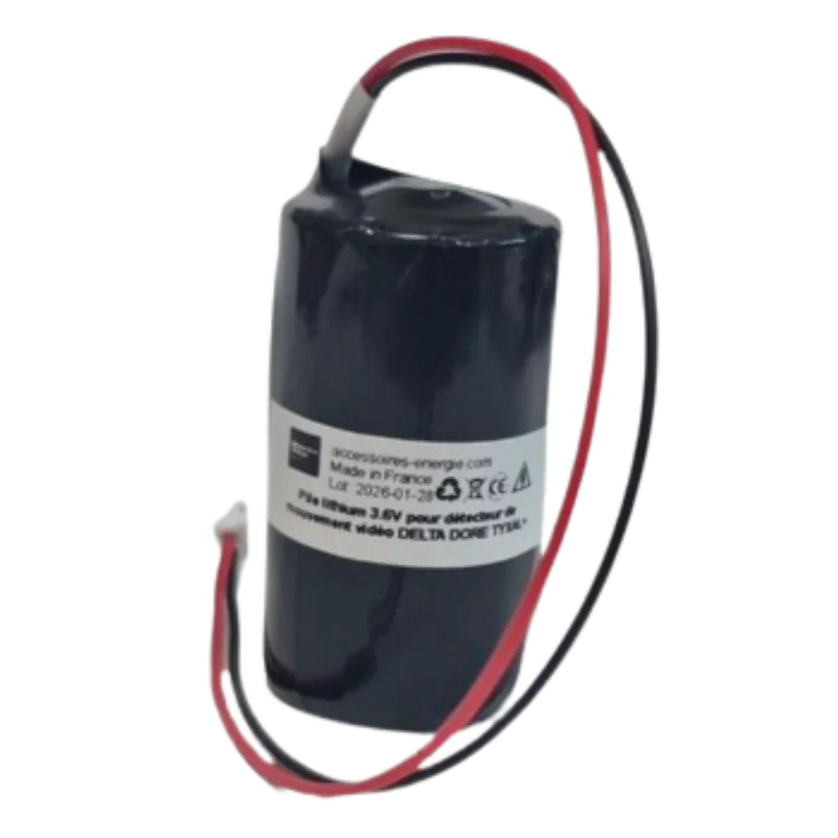 Pile Lithium 3.6V pour Détecteur Vidéo Delta Dore TYXAL+ BP DMBV