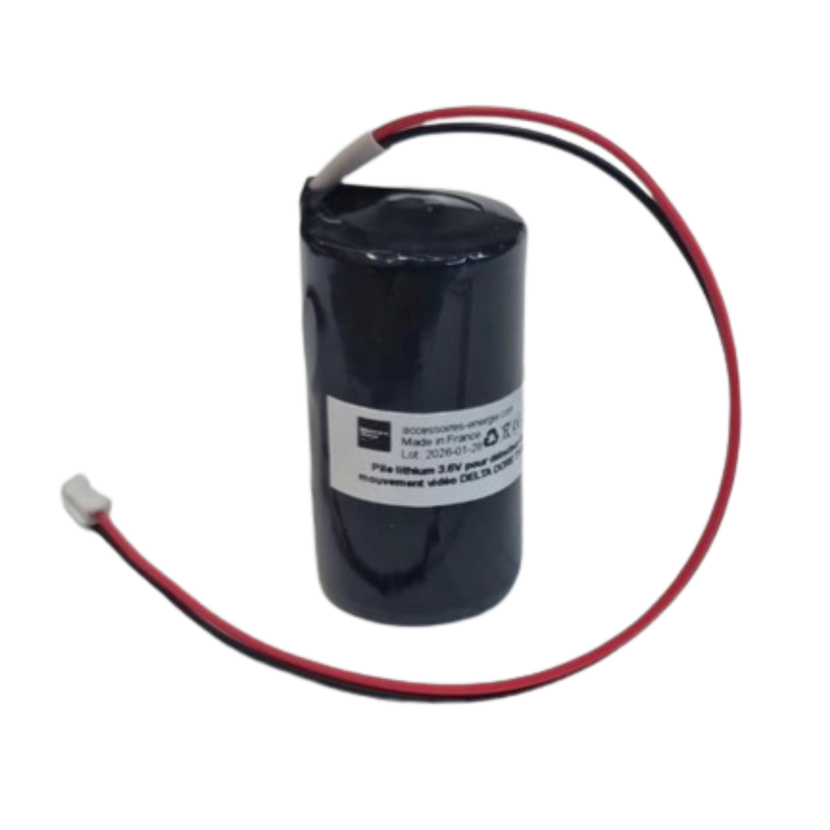 Pile Lithium 3.6V pour Détecteur Vidéo Delta Dore TYXAL+ BP DMBV