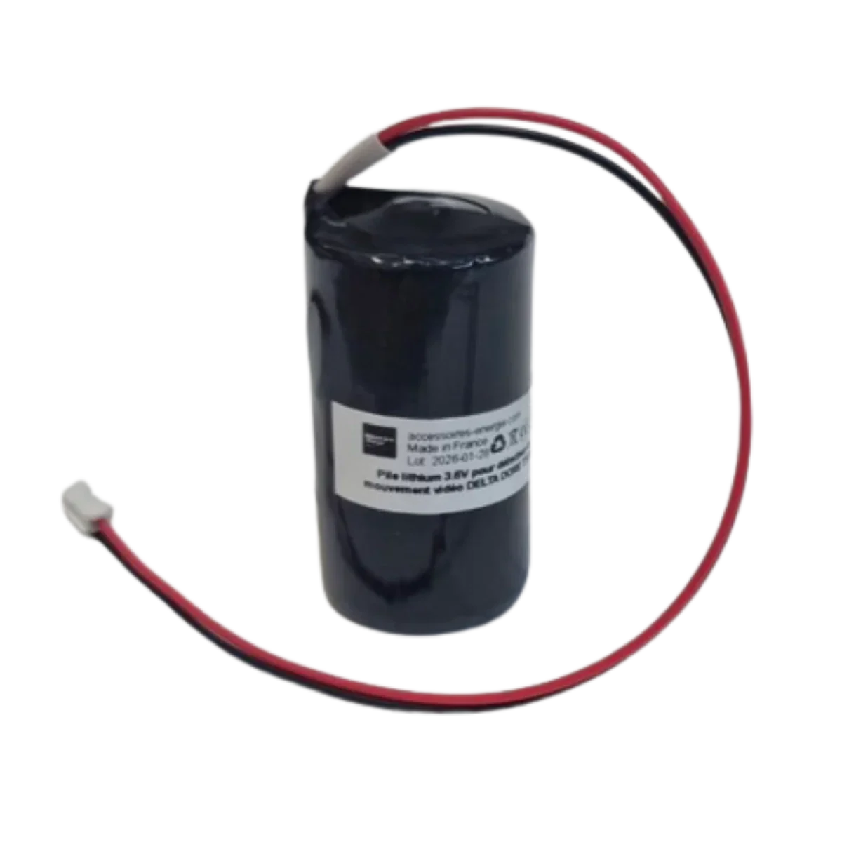 Pile Lithium 3.6V pour Détecteur Vidéo Delta Dore TYXAL+ BP DMBV