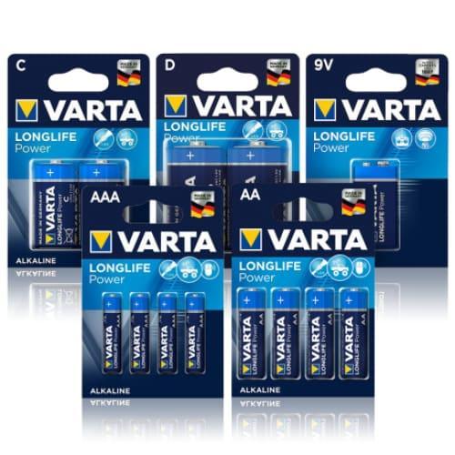 Les Piles Courantes Alcalines Blister AAA-AA-C-D-LR1-9v Accessoires Energie