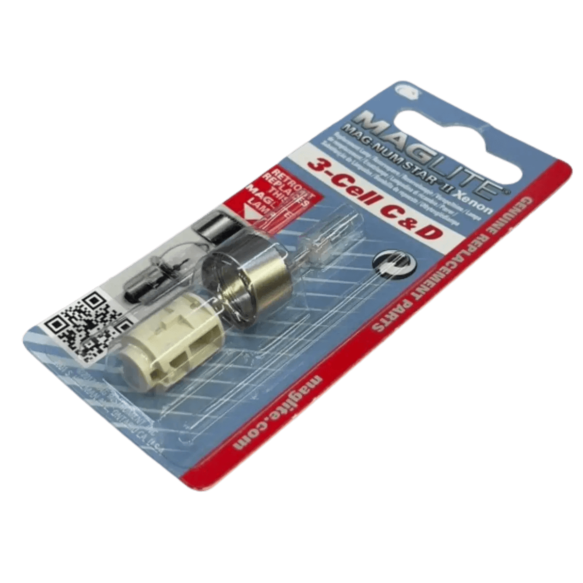 Ampoule 3-Cell C/D Mag-num Star 2 Xenon pour lampe de poche Maglite