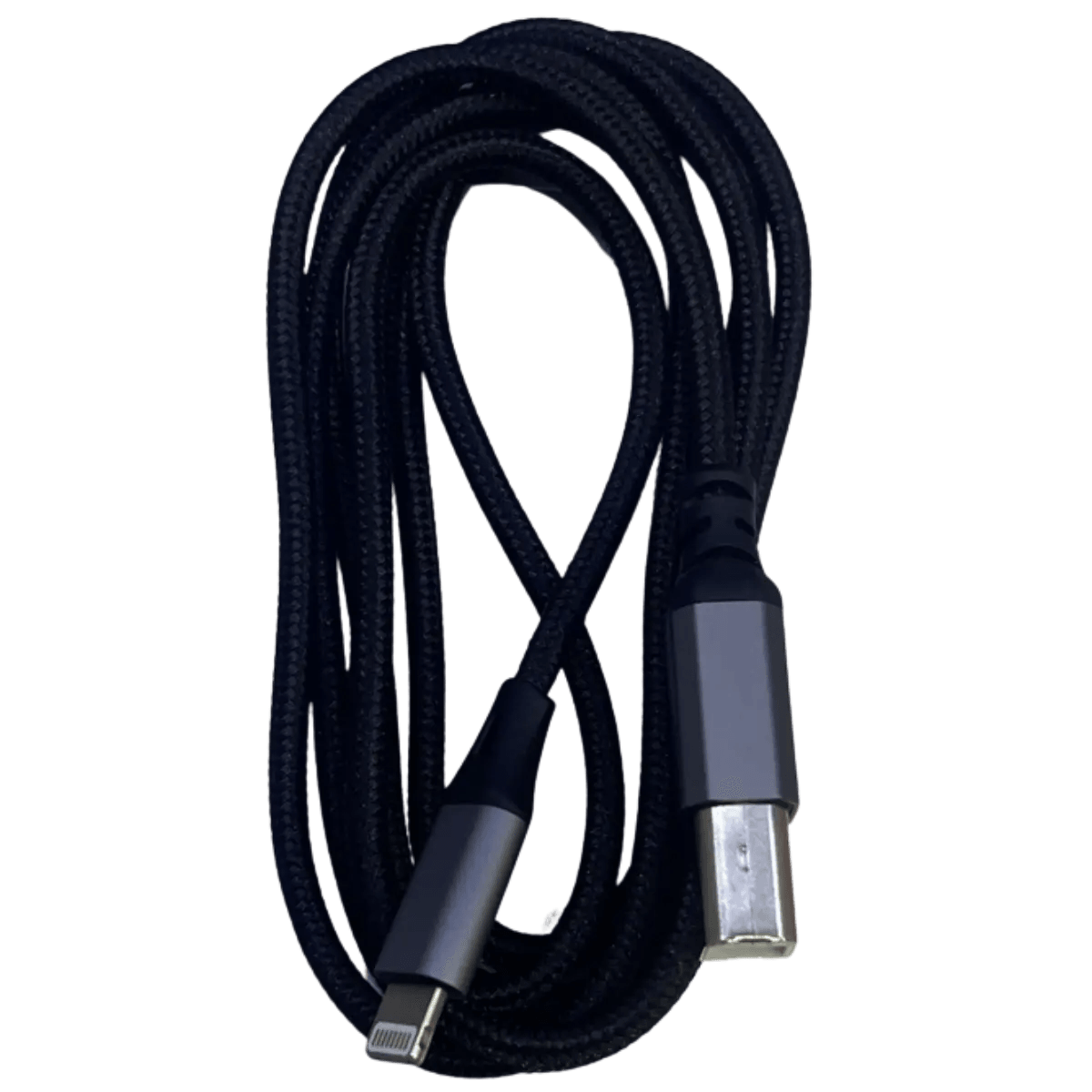 USB-B 2.0 vers Lightning pour claviers, pianos, contrôleurs MIDI, cartes son