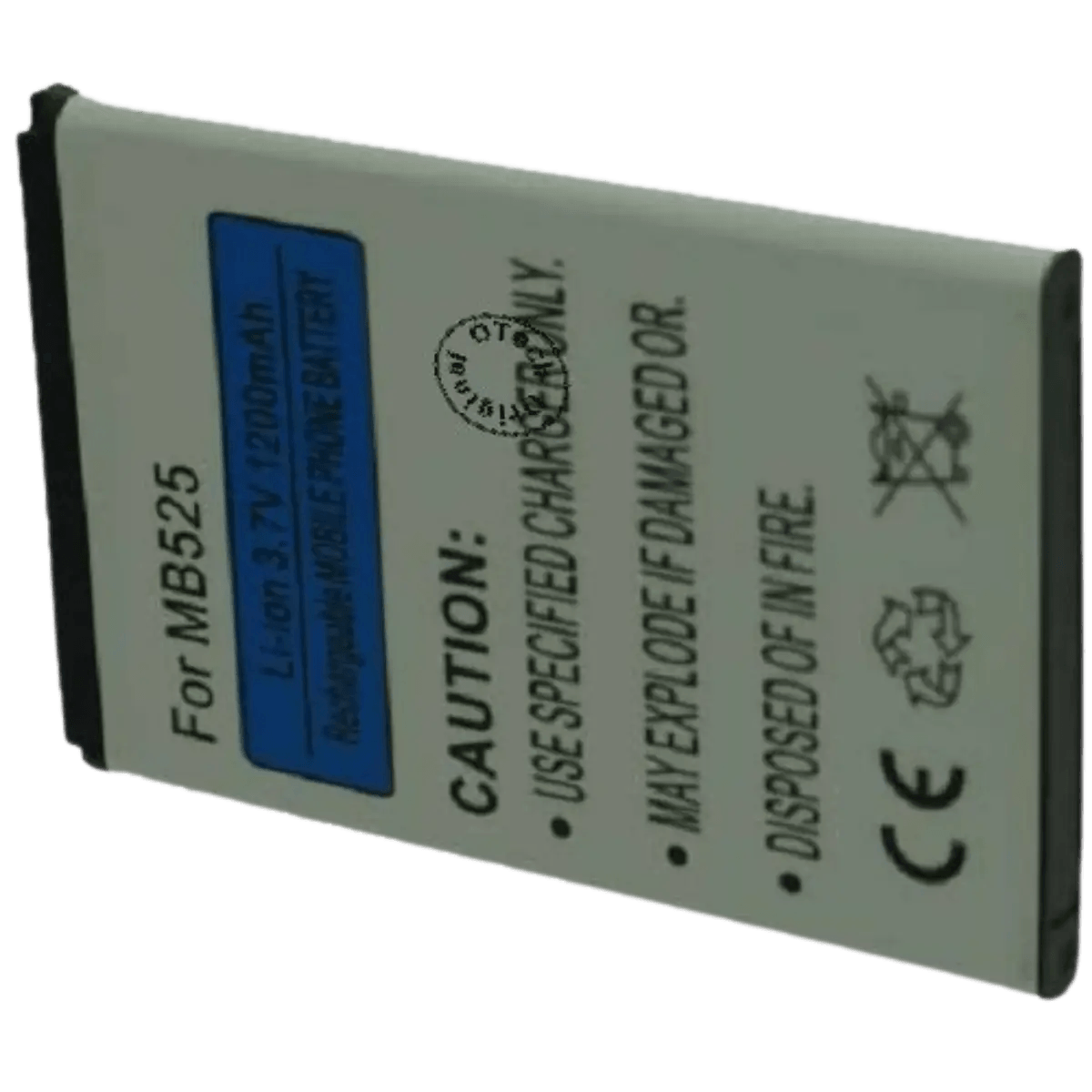 Batterie pour téléphone portable Motorola BF5X, DEFY, MB520, MB525, ME525