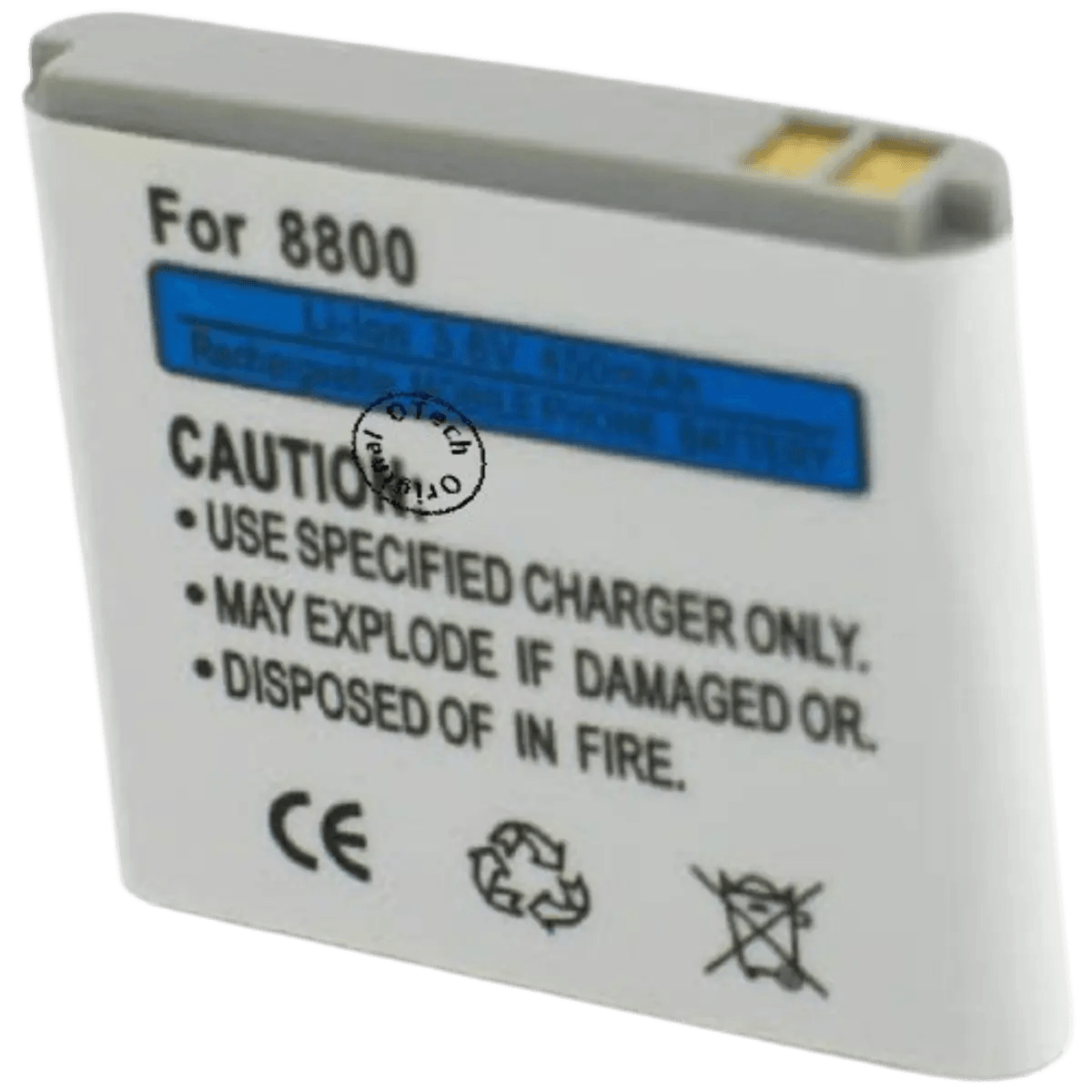 Batterie BL-5X pour téléphone portable Nokia 8800