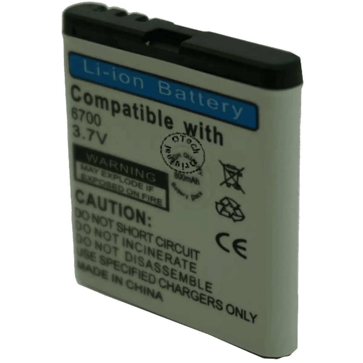 Batterie pour téléphone portable Nokia 6700, 6700 CLASSIC, BL-6Q