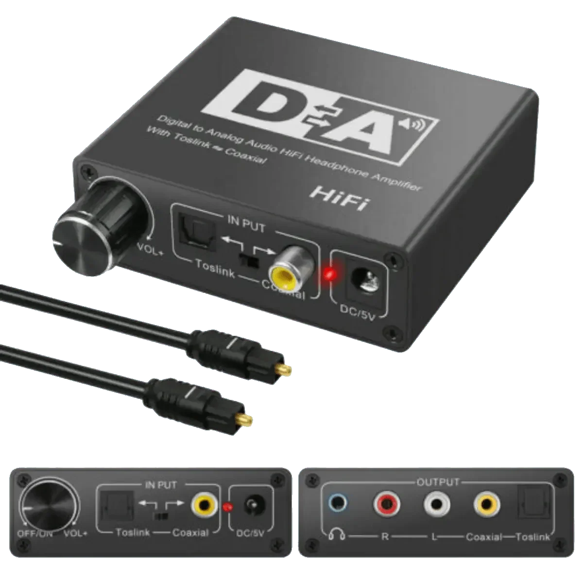 Convertisseur Audio numérique vers analogique R/L