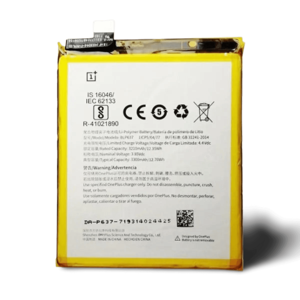 Batterie Originale pour Oneplus 5/5T