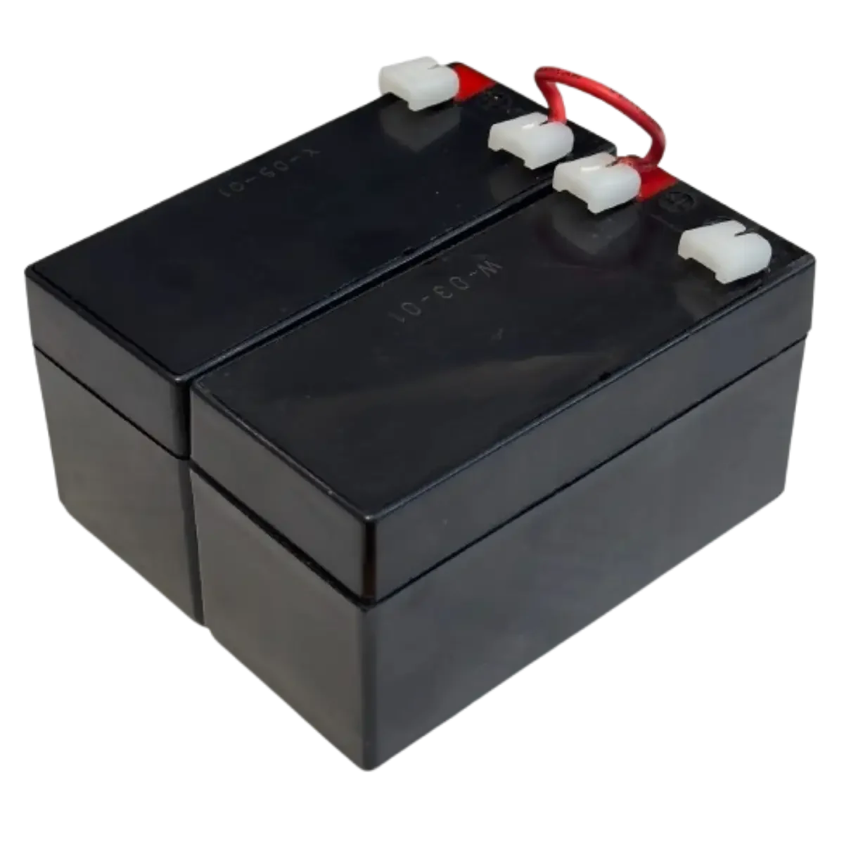 Batterie plomb AGM 24V 1.3Ah 2xST12 Faston 4.75mm