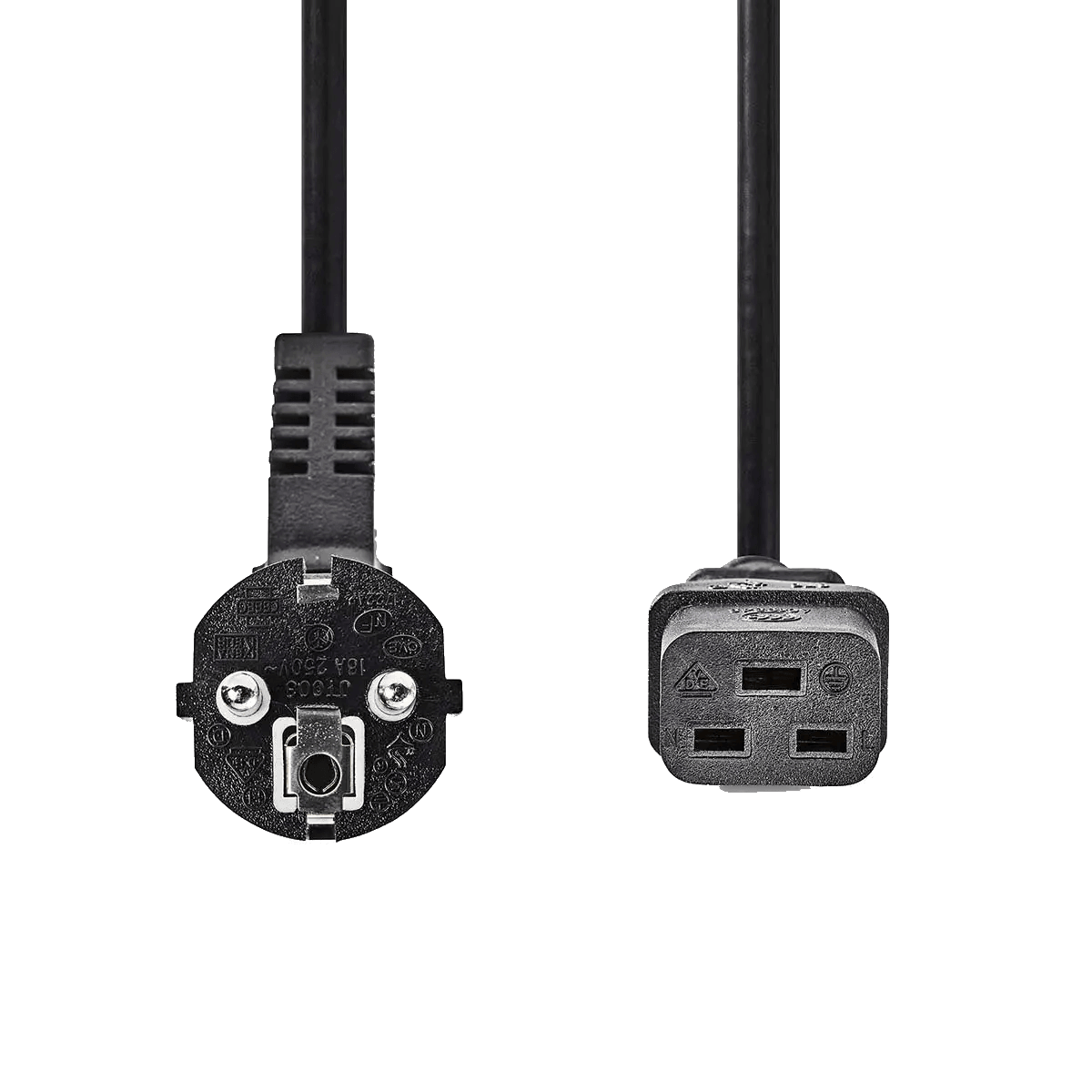 Câble D'alimentation Secteur Type C19- 2 Mètres