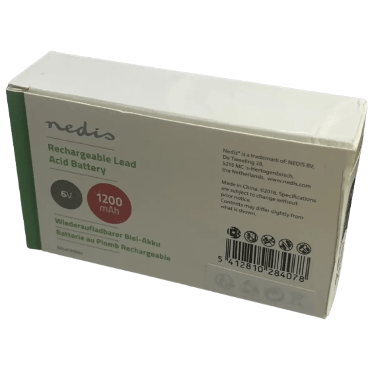 Batterie Plomb 6V 1.2Ah