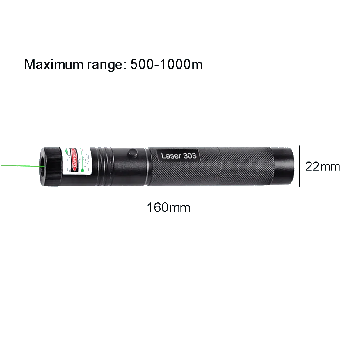Pointer Laser rouge rechargeable