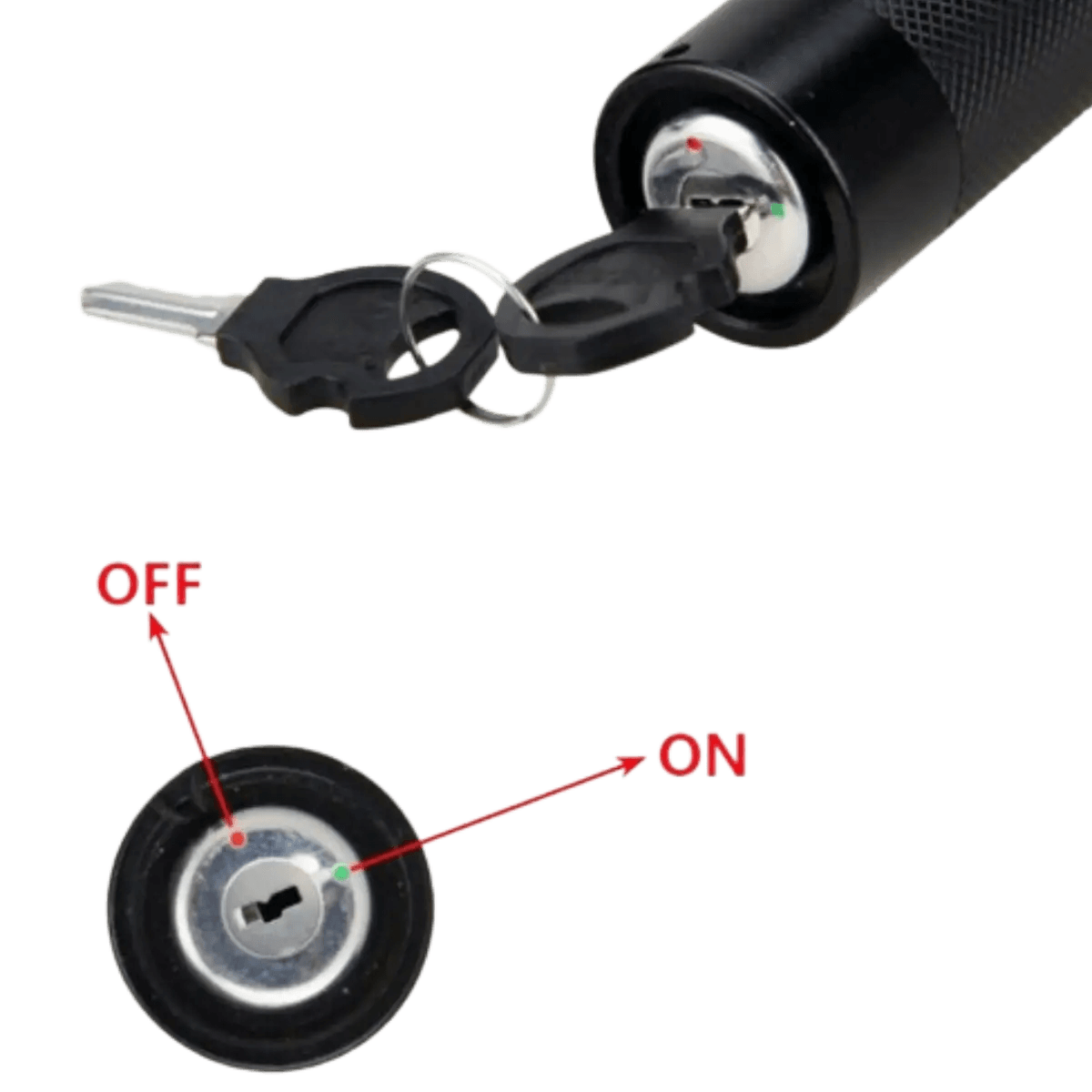 Pointeur laser vert rechargeable avec batterie amovible