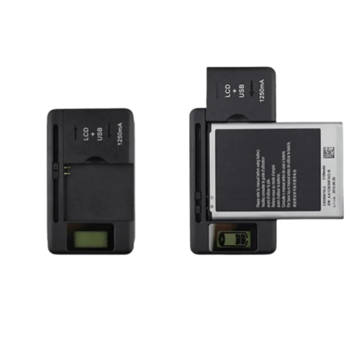 Prise Chargeur de Batterie Externe Universel écran Lcd