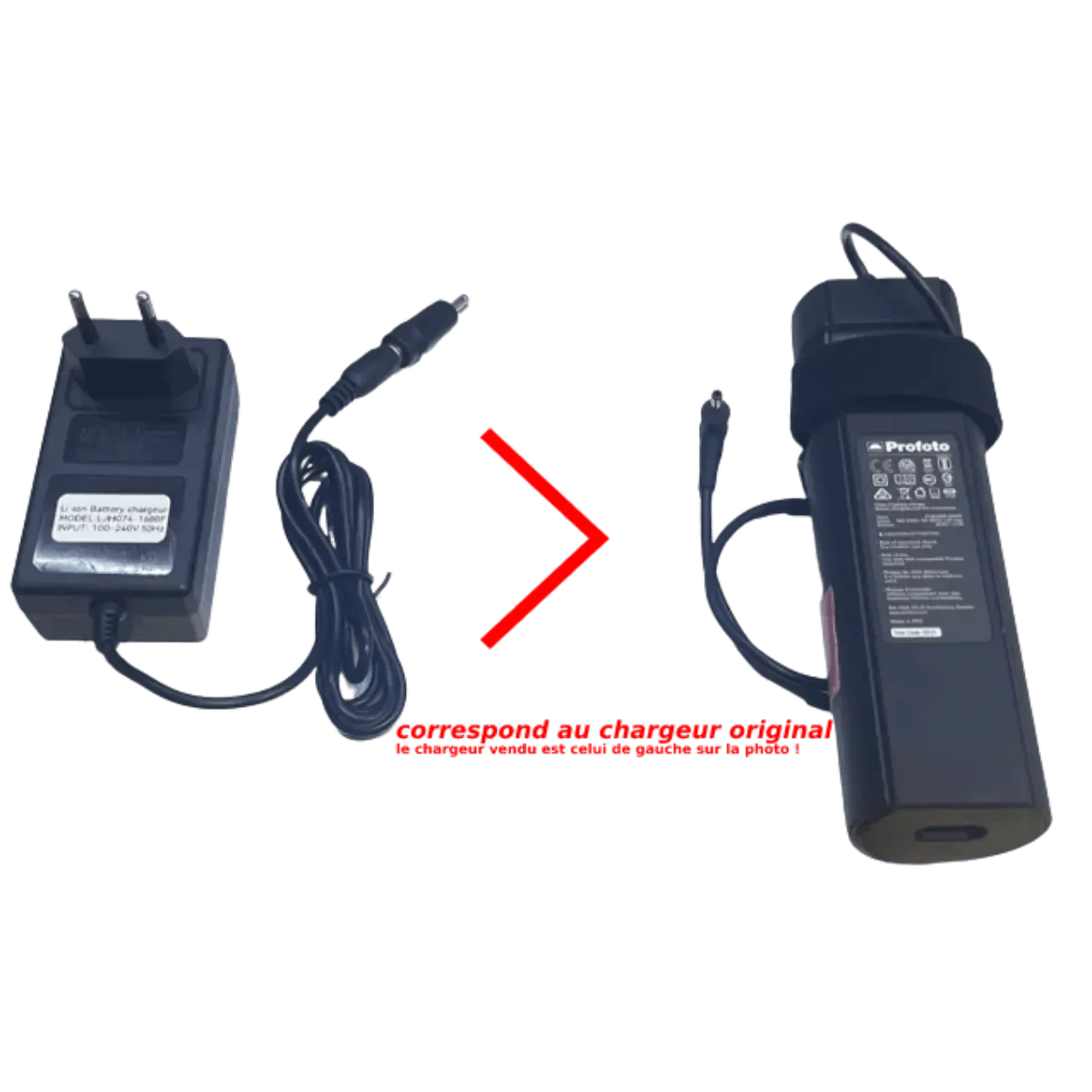 Chargeur pour batterie PROFOTO