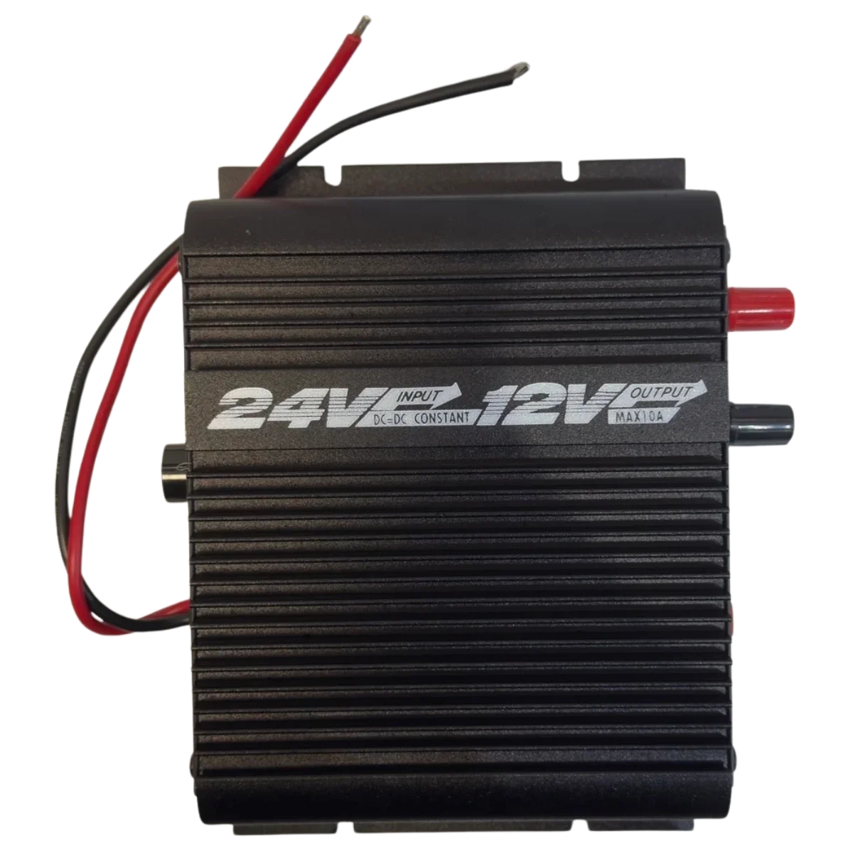 Convertisseur de tension 24V vers 12V DC – 10A pour véhicules poids lourds, camions et camping-cars