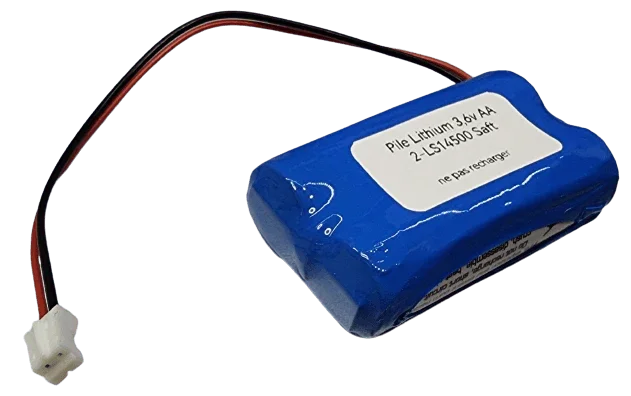 Pile lithium 3.6V pour compteur d'énergie ACTARIS ITRON ECHO II Accessoires Energie