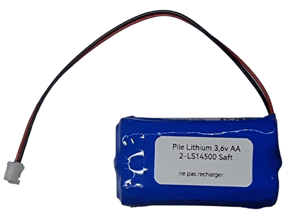 Pile lithium 3.6V pour compteur d'énergie ACTARIS ITRON ECHO II Accessoires Energie