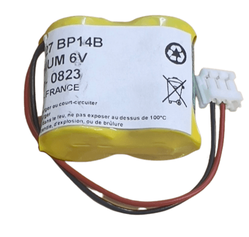 Pile lithium 6V pour alarme LABEL CESAR, BL950, VARTA 2-CR1/2AA Accessoires Energie