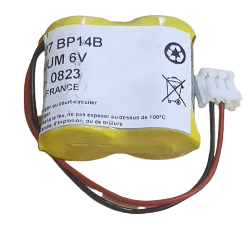 Pile lithium 6V pour alarme LABEL CESAR, BL950, VARTA 2-CR1/2AA Accessoires Energie