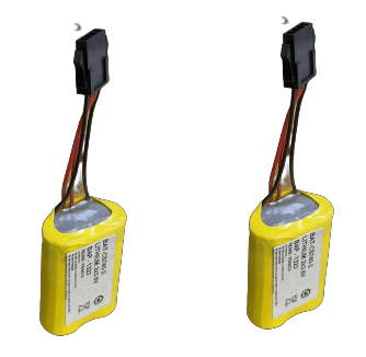 Pile pour sirène alarme Visonic Powermax MCS-730, MCS-740, 2XER48505M, 103-304742 Accessoires Energie