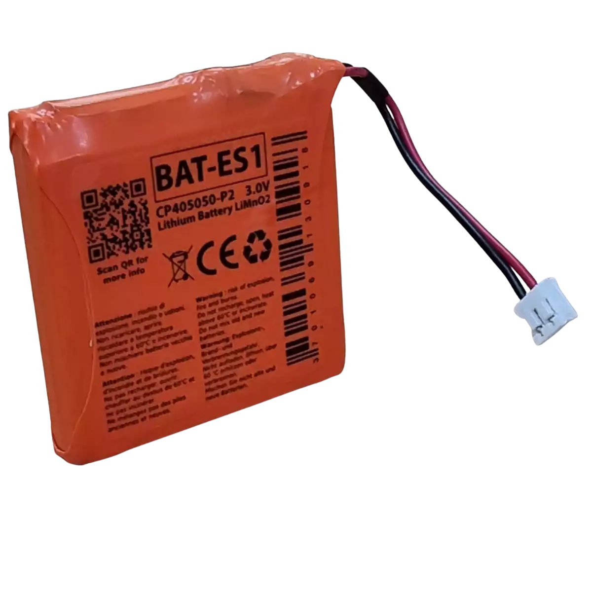 Pile CP405050-P2 3 V lithium pour alarme Pyronix