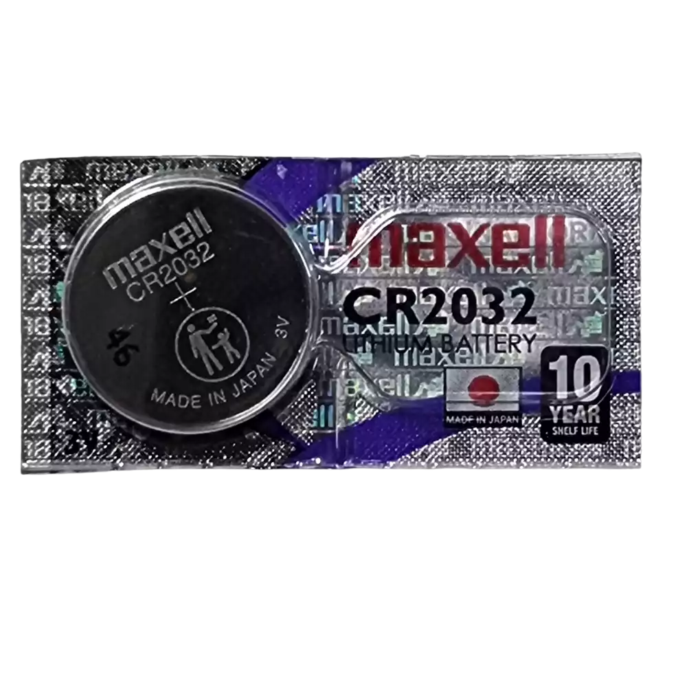 Pile CR2032 Maxell 3V lithium 220mAh vendue à l’unité