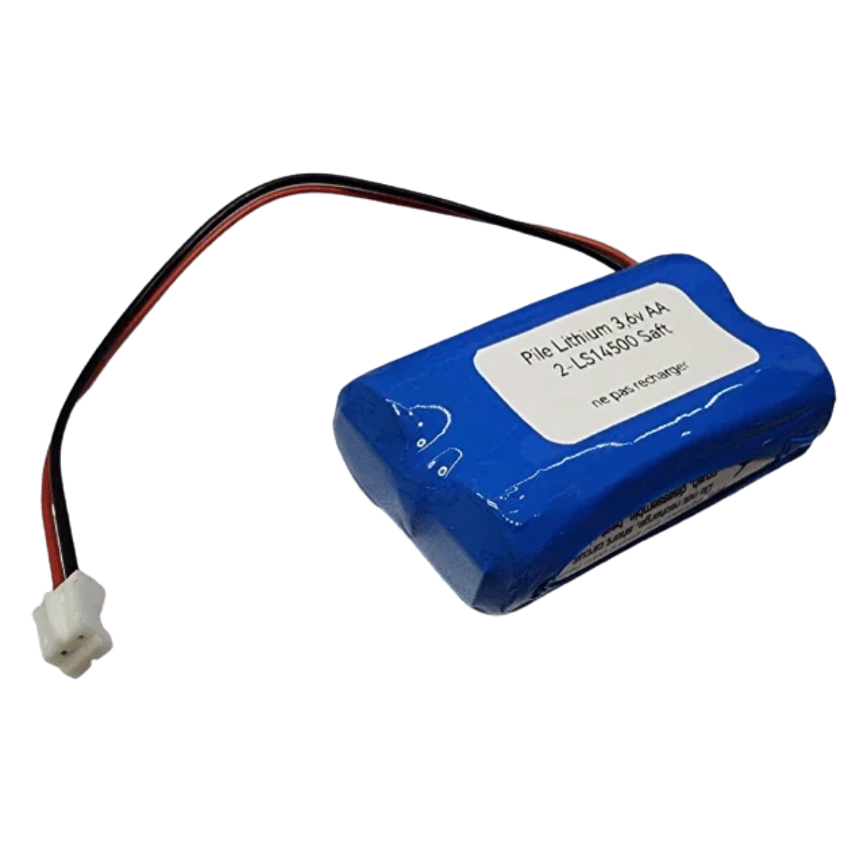 Pile lithium 3.6V 5.2Ah 1S2P LS14500 pour Itron Echo II
