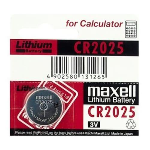 Maxell CR2025 Lithium 3V (par 5) - Pile & chargeur - LDLC