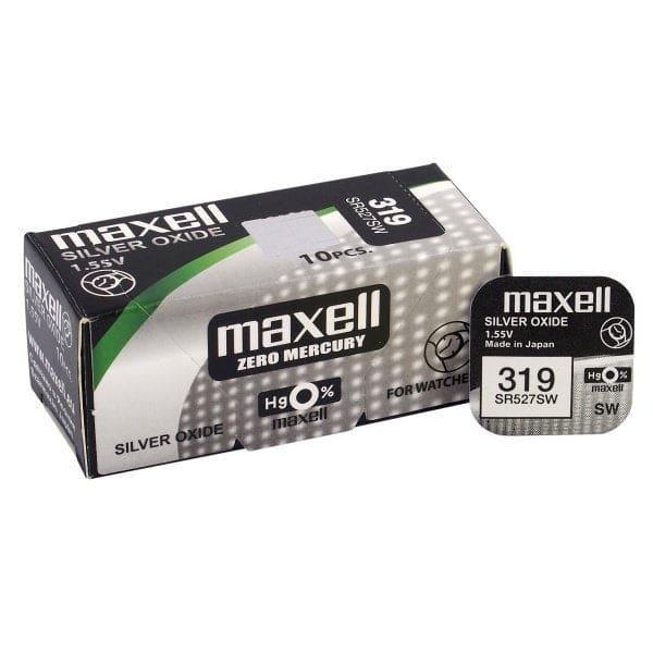 Piles-Boutons-Montres-Oxyde-D-argent-Maxell-Accessoires-Energie-272 - Accessoires Energie
