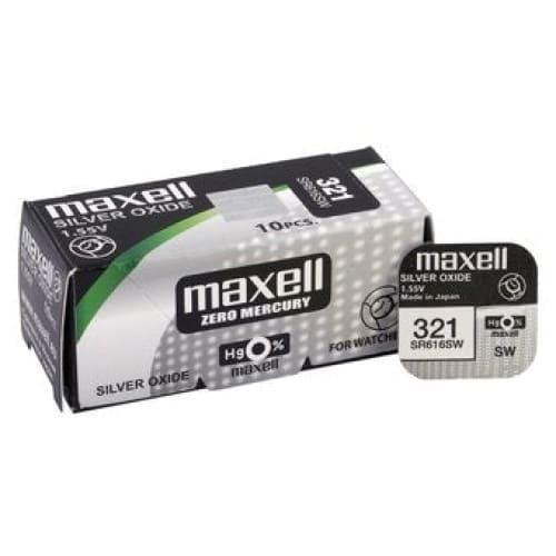 Piles-Boutons-Montres-Oxyde-D-argent-Maxell-Accessoires-Energie-827 - Accessoires Energie