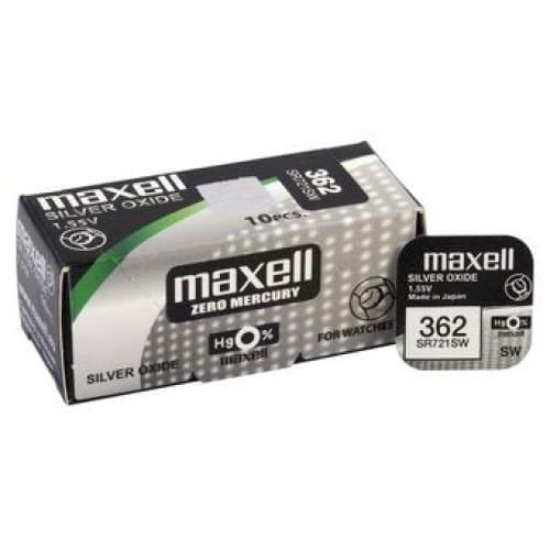 Piles-Boutons-Montres-Oxyde-D-argent-Maxell-Accessoires-Energie-902 - Accessoires Energie