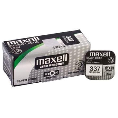 Piles-Boutons-Montres-Oxyde-D-argent-Maxell-Accessoires-Energie-943 - Accessoires Energie